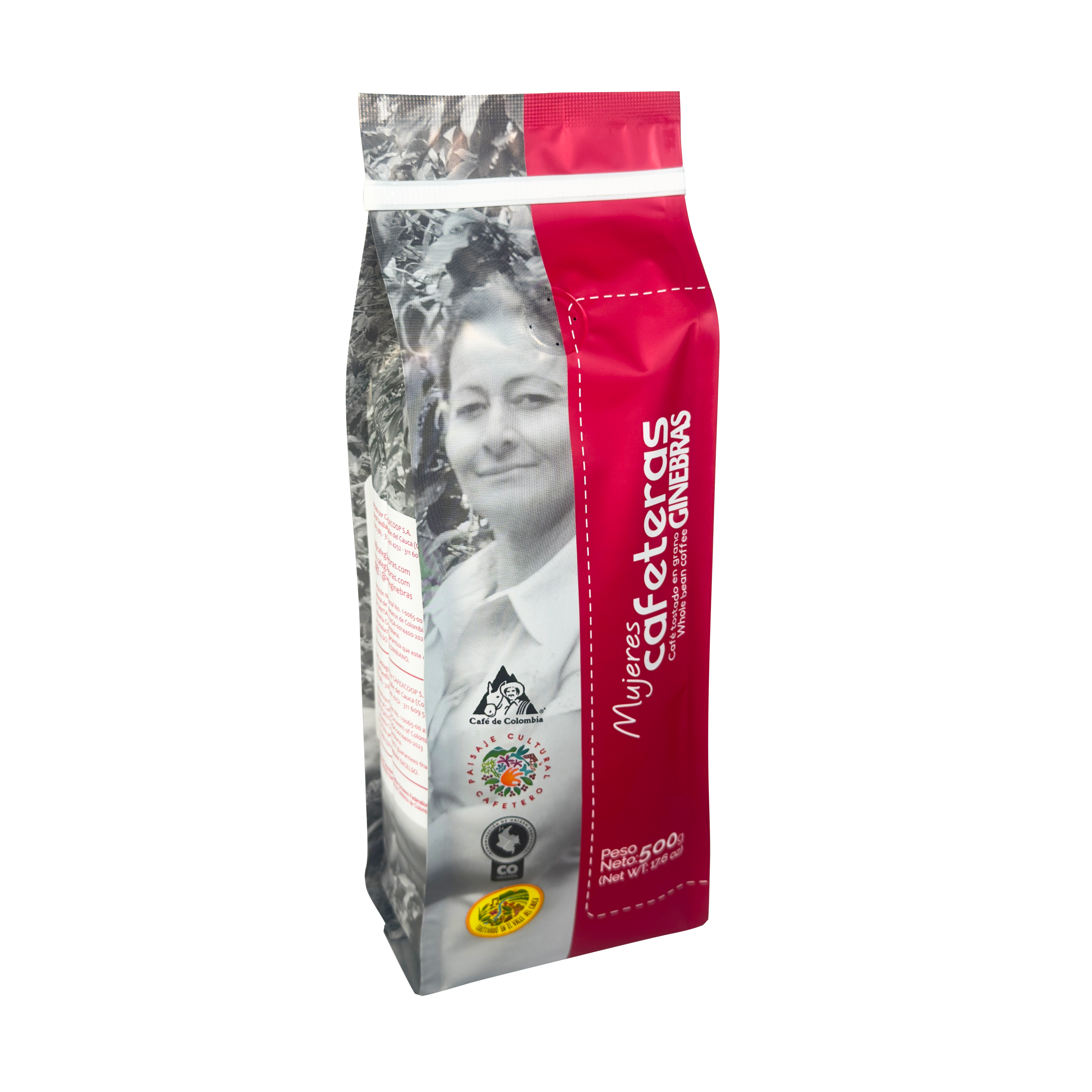 Café Ginebras - Mujeres Cafeteras (500G)