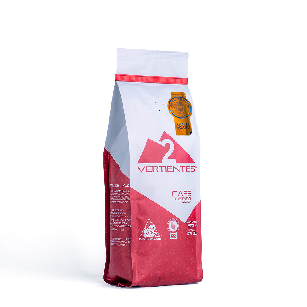 Cafe 2 vertientes grano 500g 1