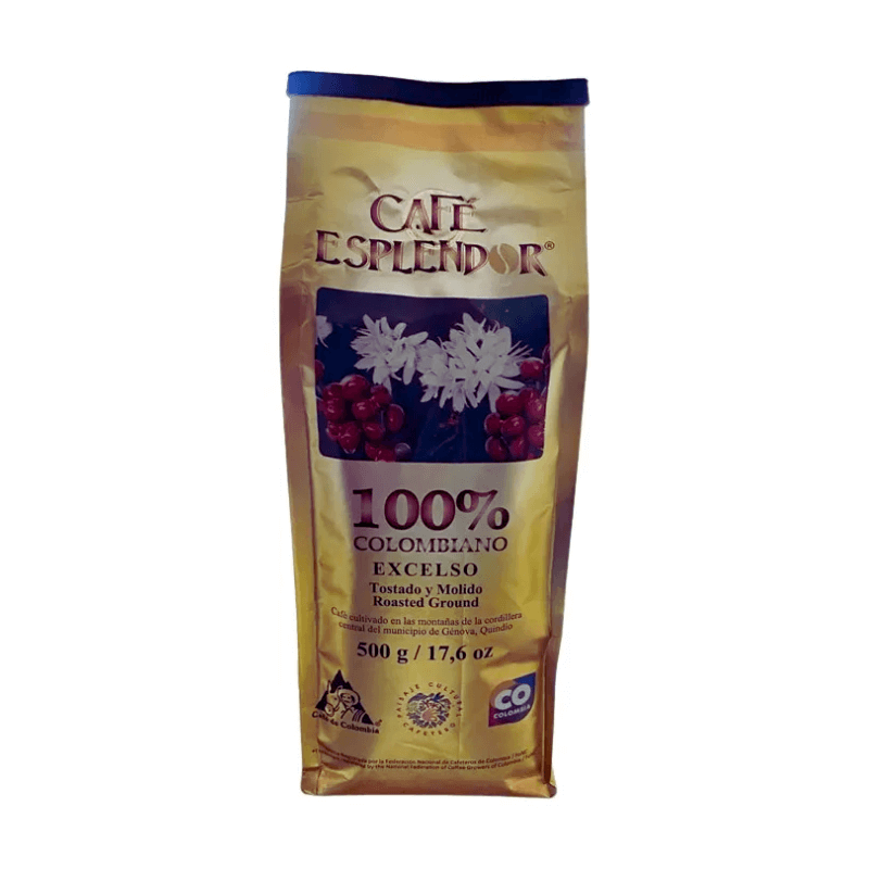 Amor Perfecto Cafe Insignia 500G, cafe premium colombiano en grano con aroma y sabor gourmet balanceado.